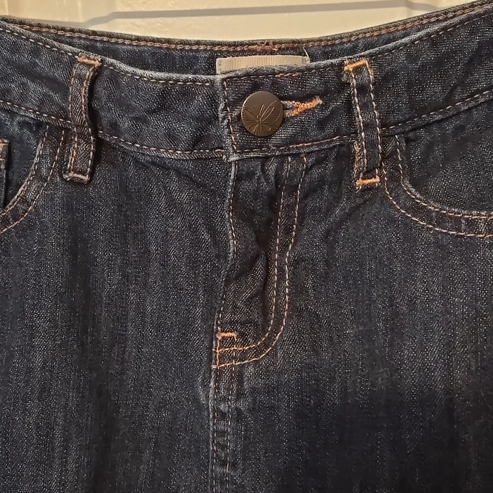 Gap Kids, Jean Skirt, Child's Sz 12, Ruffled Denim, 100% Cotton Skirt, Zipper